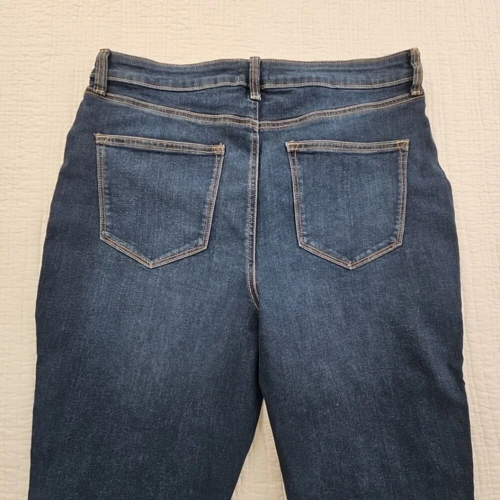 SO Goods for Life Jeans Women's 16 (36x30) NWT Dark Wash Curvy Bootcut High Rise